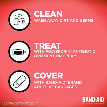 Band-Aid® Adhesive Strip, Assorted Sizes