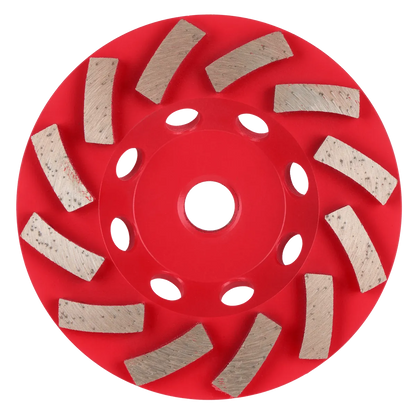 Milwaukee 4" DIAMOND MAX Turbo Diamond Cup Wheel - 12 Segment 49-93-7780 | Diamond Coated