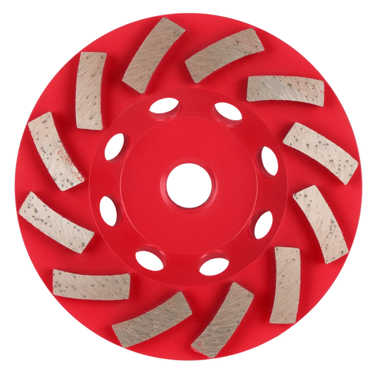 Milwaukee 4" DIAMOND MAX Turbo Diamond Cup Wheel - 12 Segment 49-93-7780 | Diamond Coated