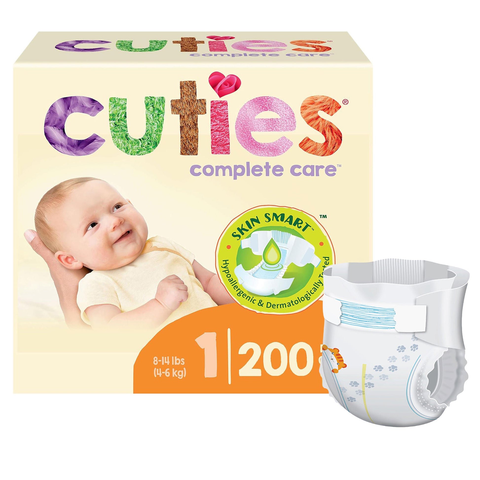 Cuties® Complete Care Diapers