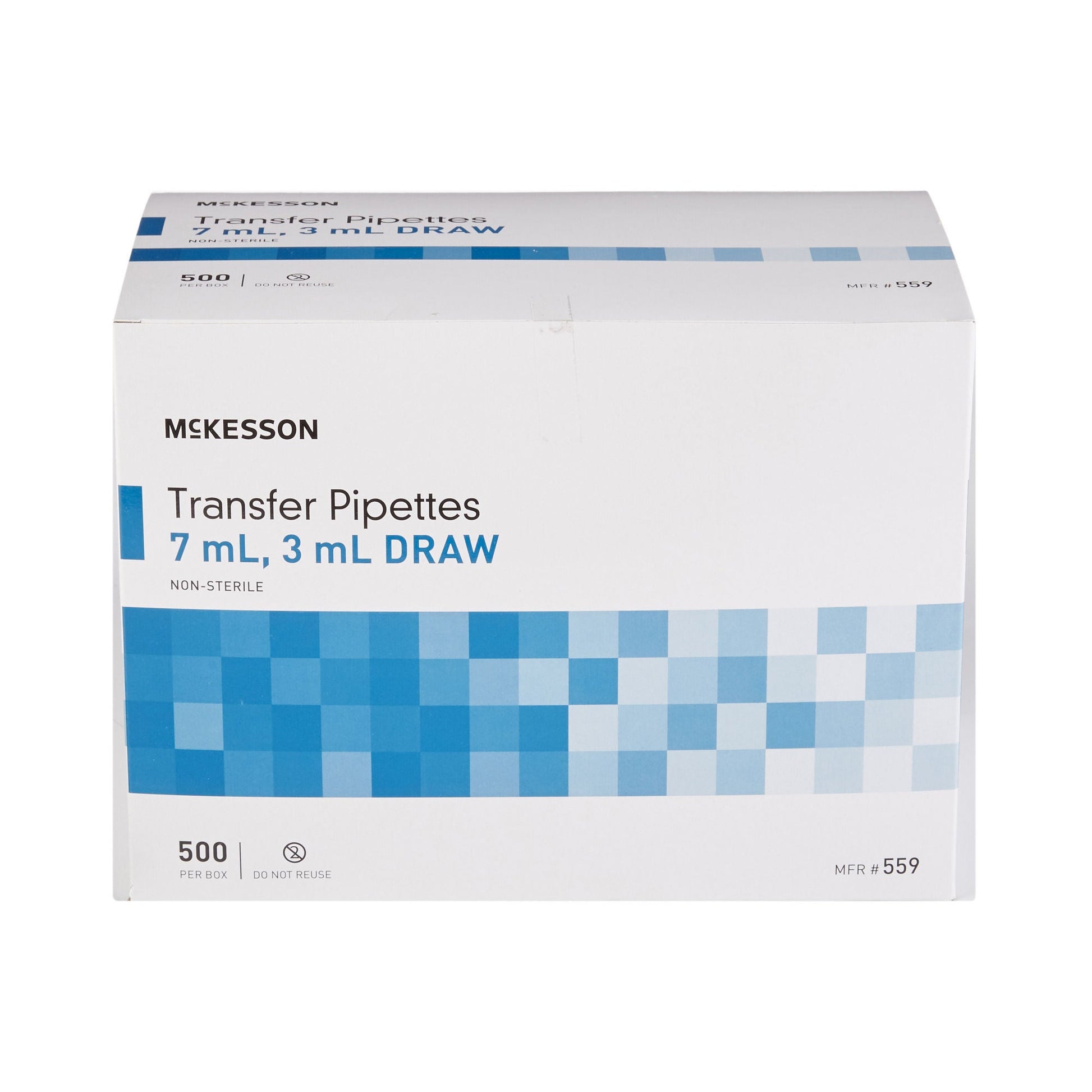 McKesson Transfer Pipette, 3 mL Draw Volume