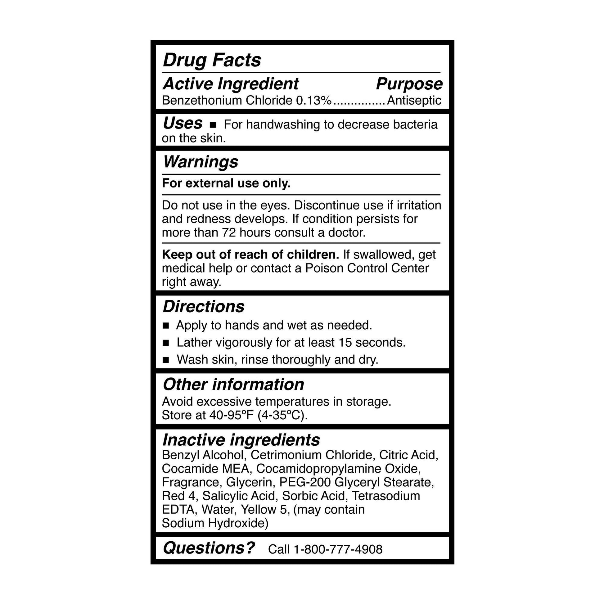 McKesson Clean Scent Antibacterial Soap, bottle