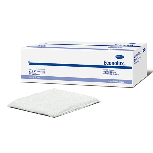 Econolux® Gauze Sponge, Eight-Ply