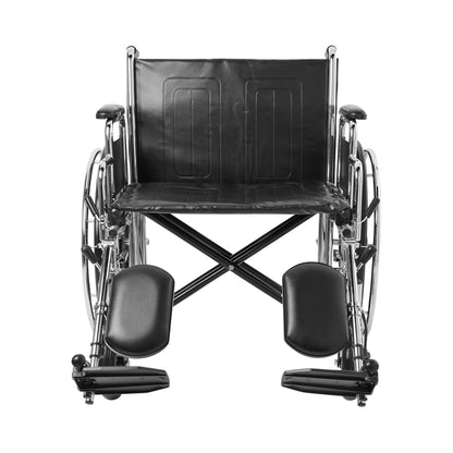 McKesson Bariatric Wheelchair, 24-Inch Seat Width, 450-lb. Capacity