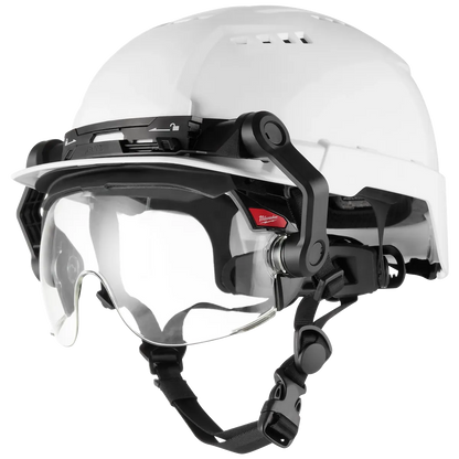 Milwaukee 10pk Gasketed Clear Eye Visor Replacement Lenses (BOLT Safety Helmet & BOLT Hard Hat Mount) 48-73-1454 | 10-Piece