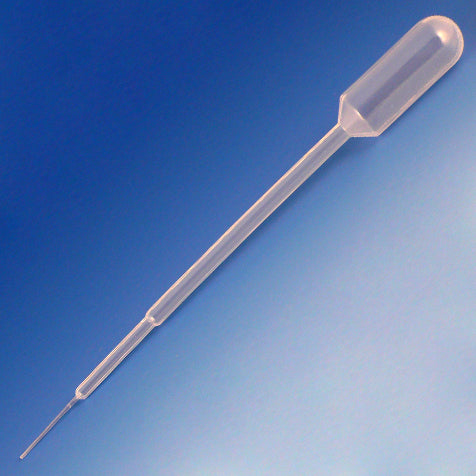 Globe Scientific Fine Tip Transfer Pipettes | Disposable PE, 1.3–8.7mL