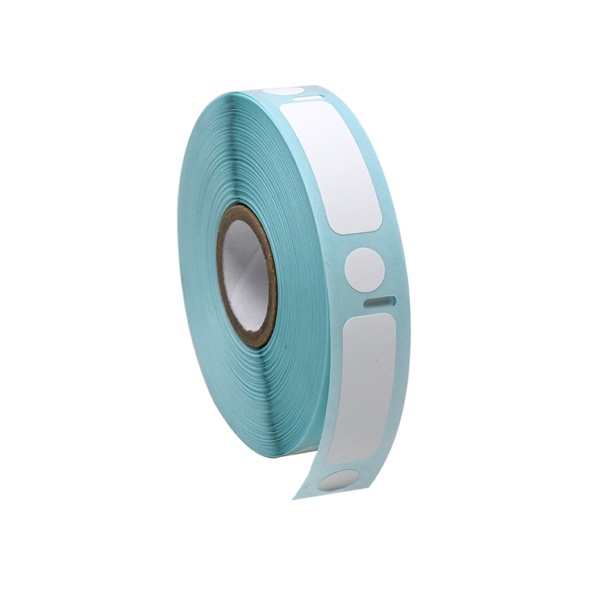 Cryo Label/Dot Combo Rolls, Direct Thermal, 33–38 x 13mm + 9.5mm Dot for 2.0mL Tubes — 12 Options, Roll | Globe Scientific
