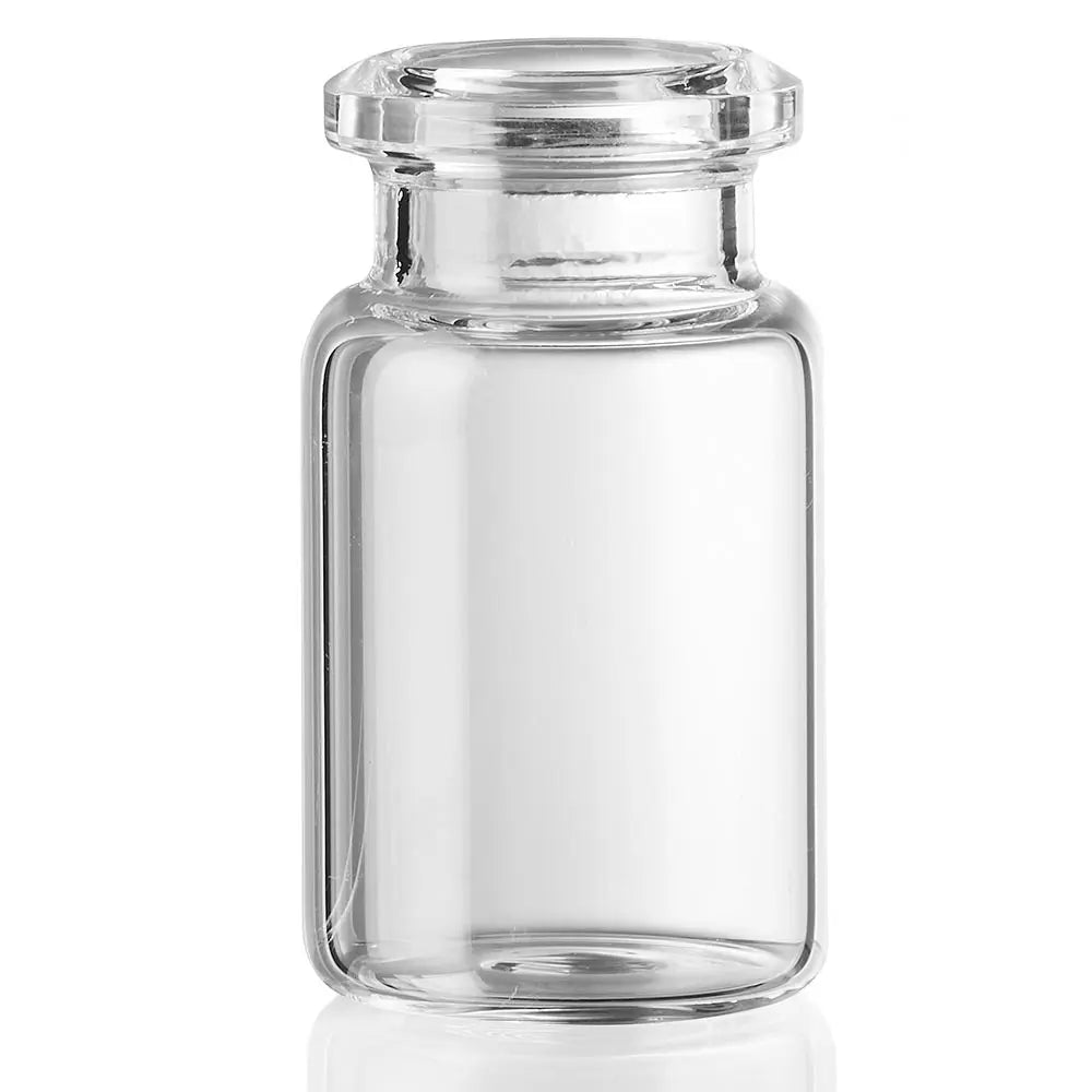 Headspace Vials, Clear Borosilicate Glass, Crimp & Screw Top — 6/10/20 mL, 100/Box | Globe Scientific