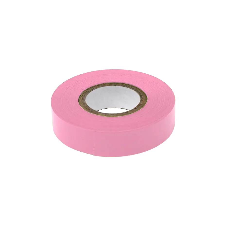Globe Scientific Laboratory Labeling Tape 1/2" x 500" Pink