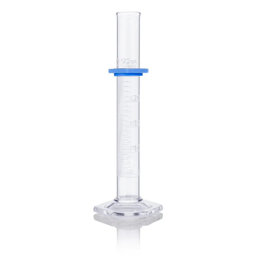 Globe Scientific Cylinder, Graduated, Globe Glass, 25mL, Class A, To Deliver (TD), Dual Grads, ASTM E1272, 1/Box 8300025 Laboratory Equipment