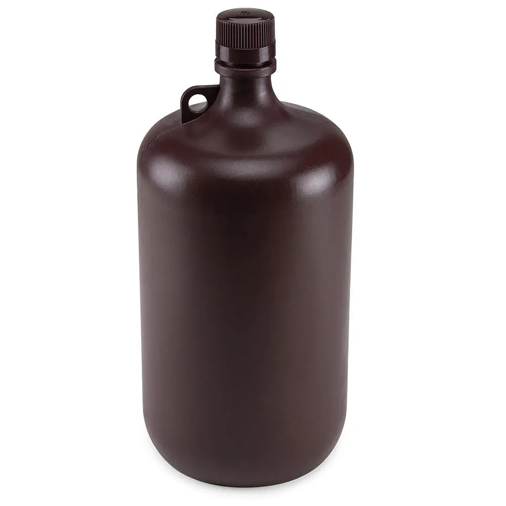 Narrow Mouth Boston Round Bottles, HDPE & Amber HDPE/PP with PP Closure — 4 mL to 8 L, Bulk Packed | Globe Scientific