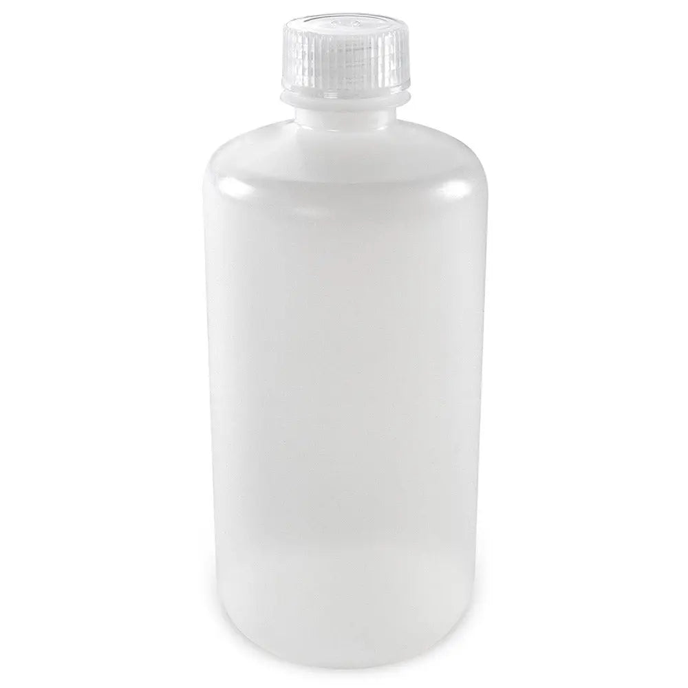 Narrow Mouth Boston Round Bottles, HDPE & Amber HDPE/PP with PP Closure — 4 mL to 8 L, Bulk Packed | Globe Scientific