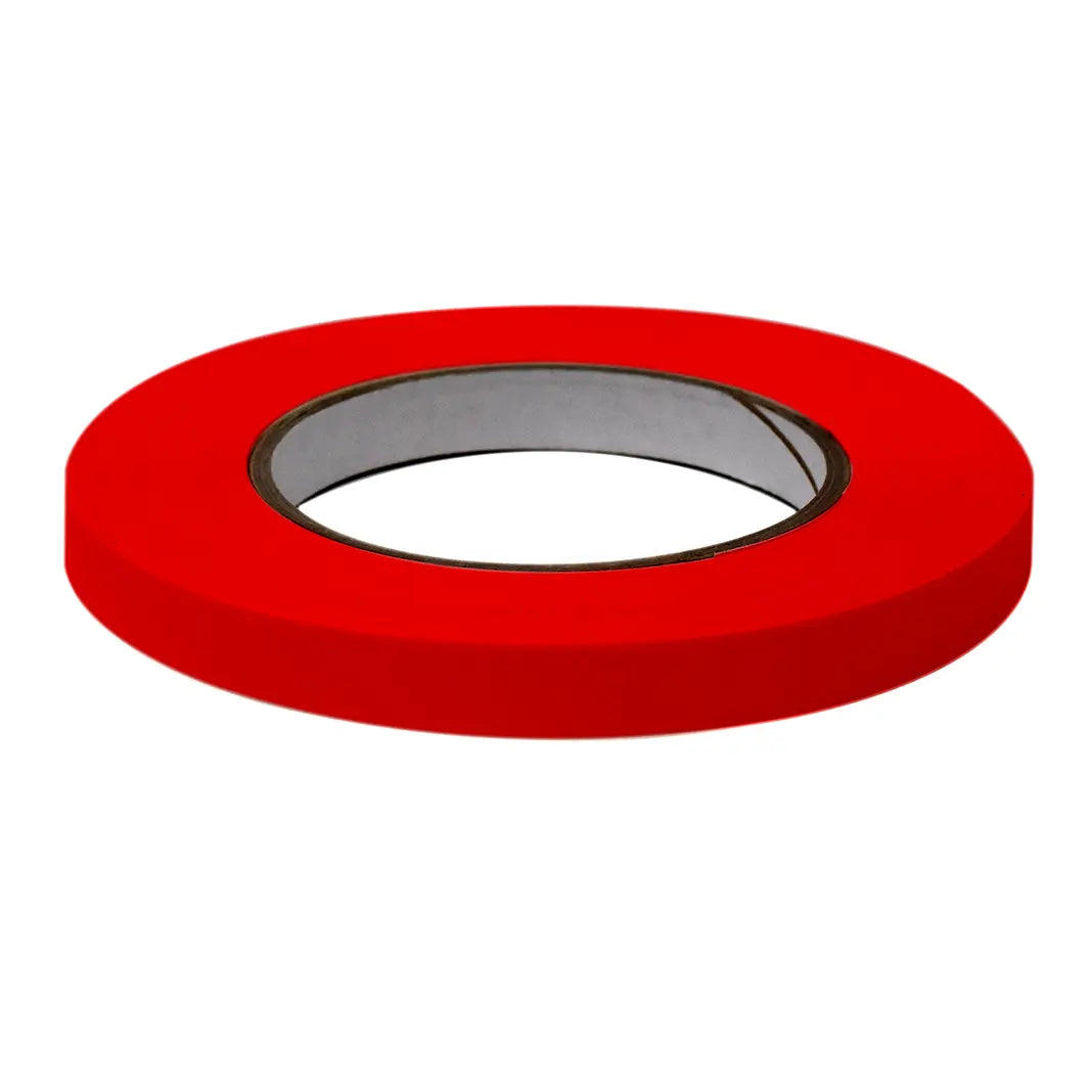 Globe Scientific Laboratory Labeling Tape 1/2" x 60yd Red
