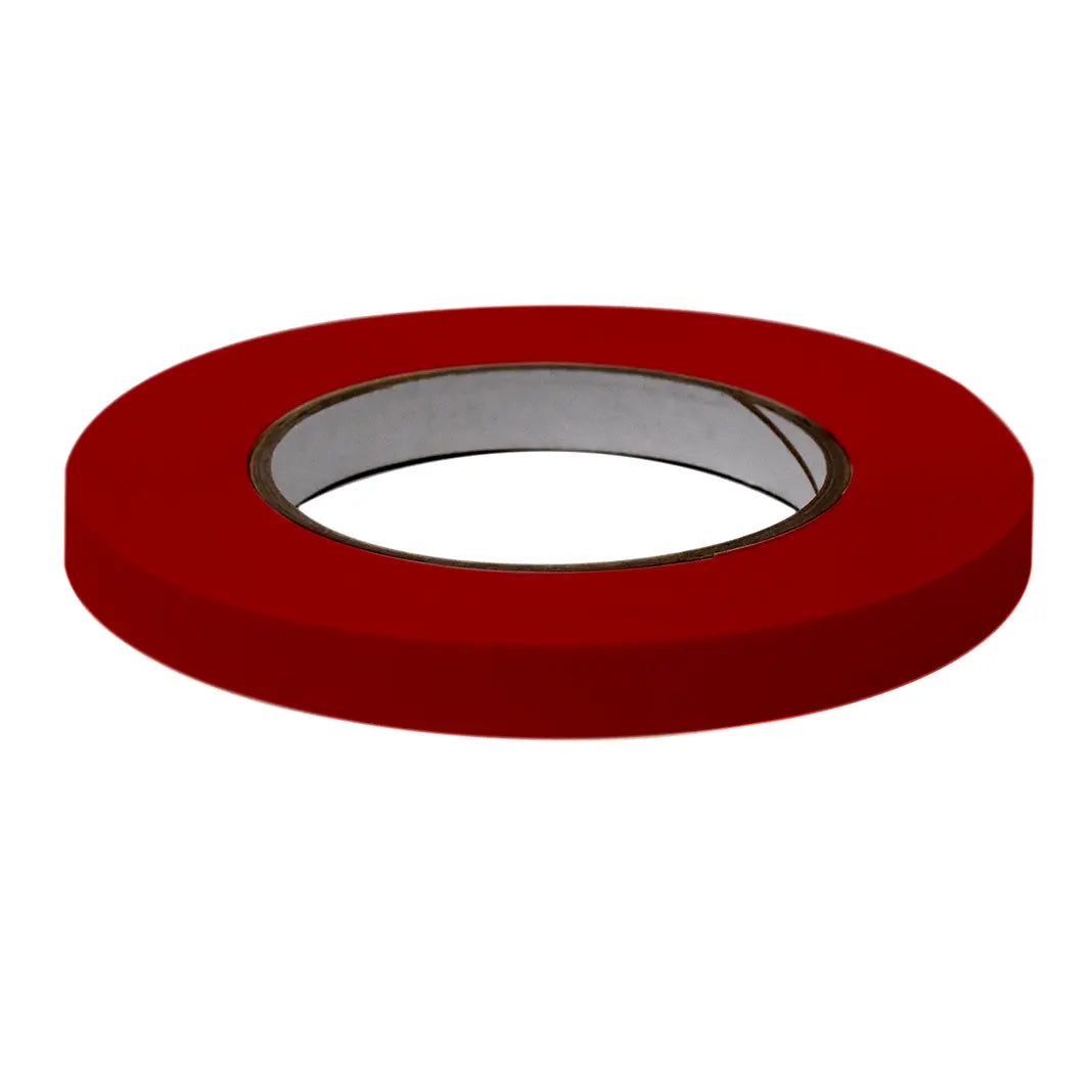 Globe Scientific Laboratory Labeling Tape 1/2" x 60yd Dark Red