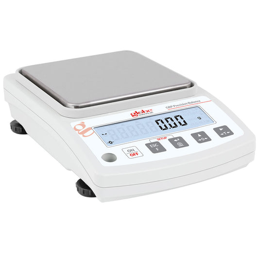 Globe Scientific Top-Loading Balance 600g × 0.01g Portable w/ ISO 17025 Cert | GBP-602-CT | LabSupplies.com