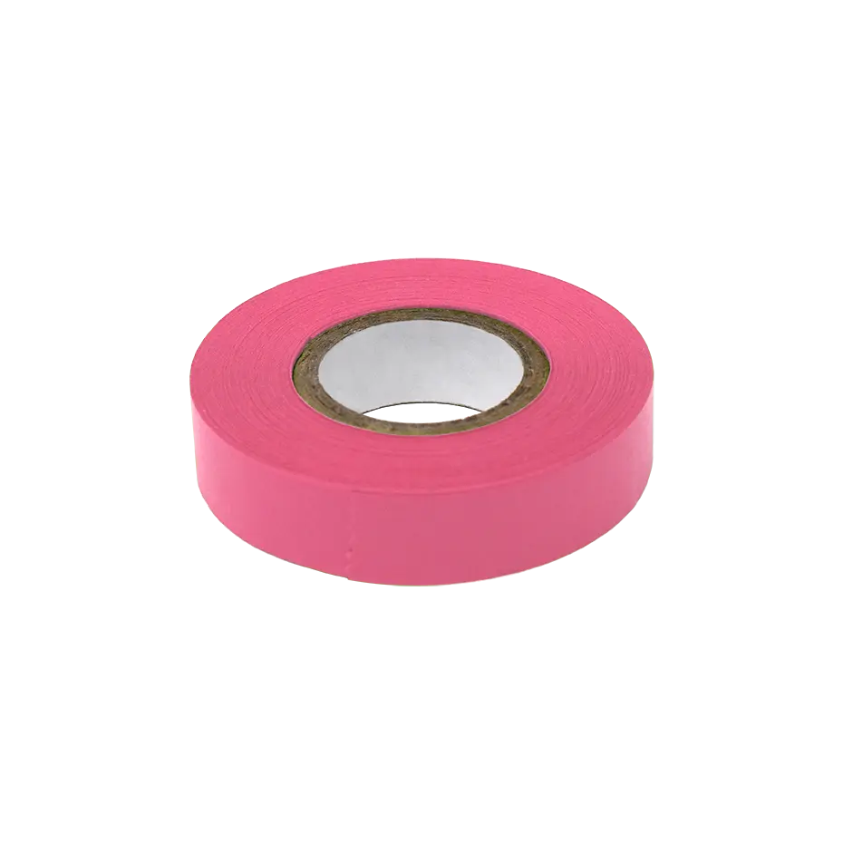 Globe Scientific Laboratory Labeling Tape 1/2" x 500" Rose