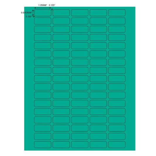 Label Sheets LCS-33X13RW  NON-STERILE Laboratory Grade