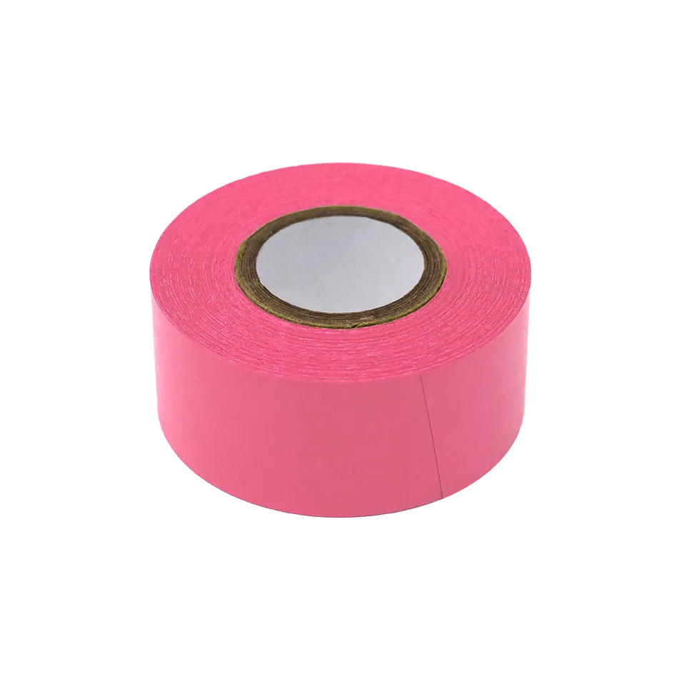 Globe Scientific Laboratory Labeling Tape 1" x 500" Rose