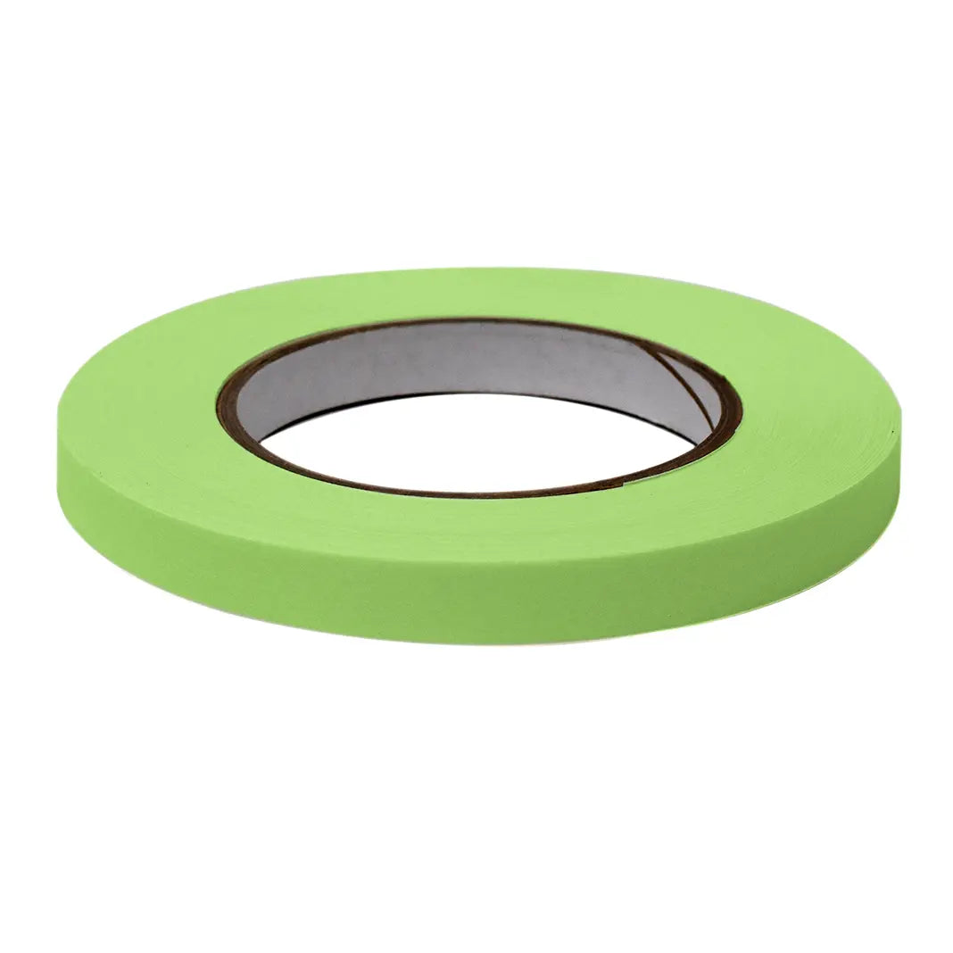 Globe Scientific Laboratory Labeling Tape 1/2" x 60yd Lime