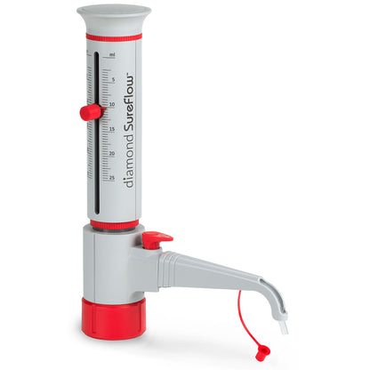 GBTD-R-25 - Globe Scientific Diamond SureFlow Recirculation Bottle Top Dispenser 2.5 – 25 mL
