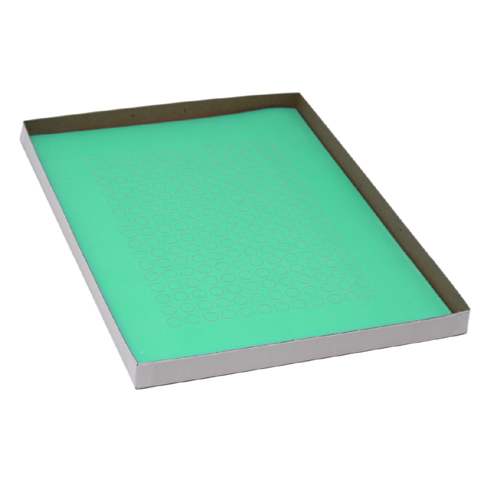 Globe Scientific Cryo Dot Labels 9.5mm Green