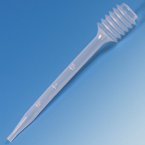 Globe Scientific 138002 Bellows Transfer Pipette 7mL