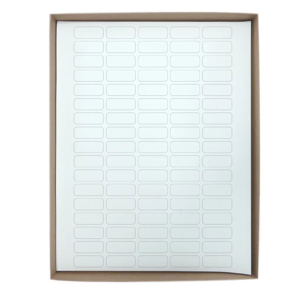 Label Sheets LCS-33X13W  NON-STERILE Laboratory Grade