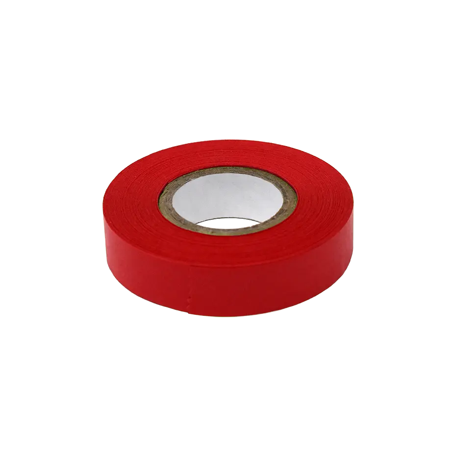 Globe Scientific Laboratory Labeling Tape 1/2" x 500" Red