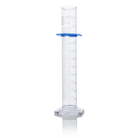 Globe Scientific Cylinder, Graduated, Globe Glass, 1000mL, Class A, To Deliver (TD), Dual Grads, ASTM E1272, 1/Box 8301000 Laboratory Equipment