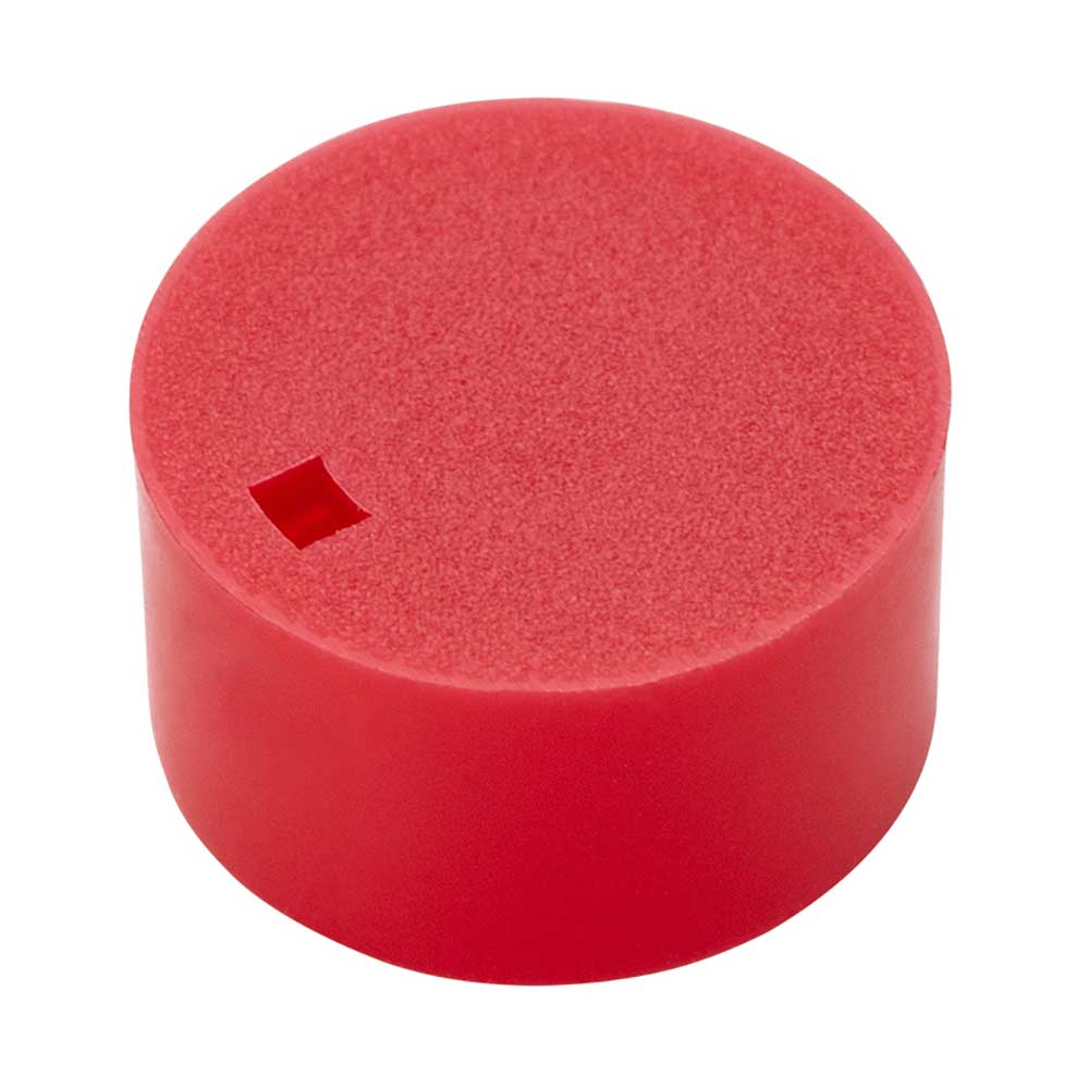 Globe Scientific 3033-CIR Cap Inserts, Red - Pack of 500