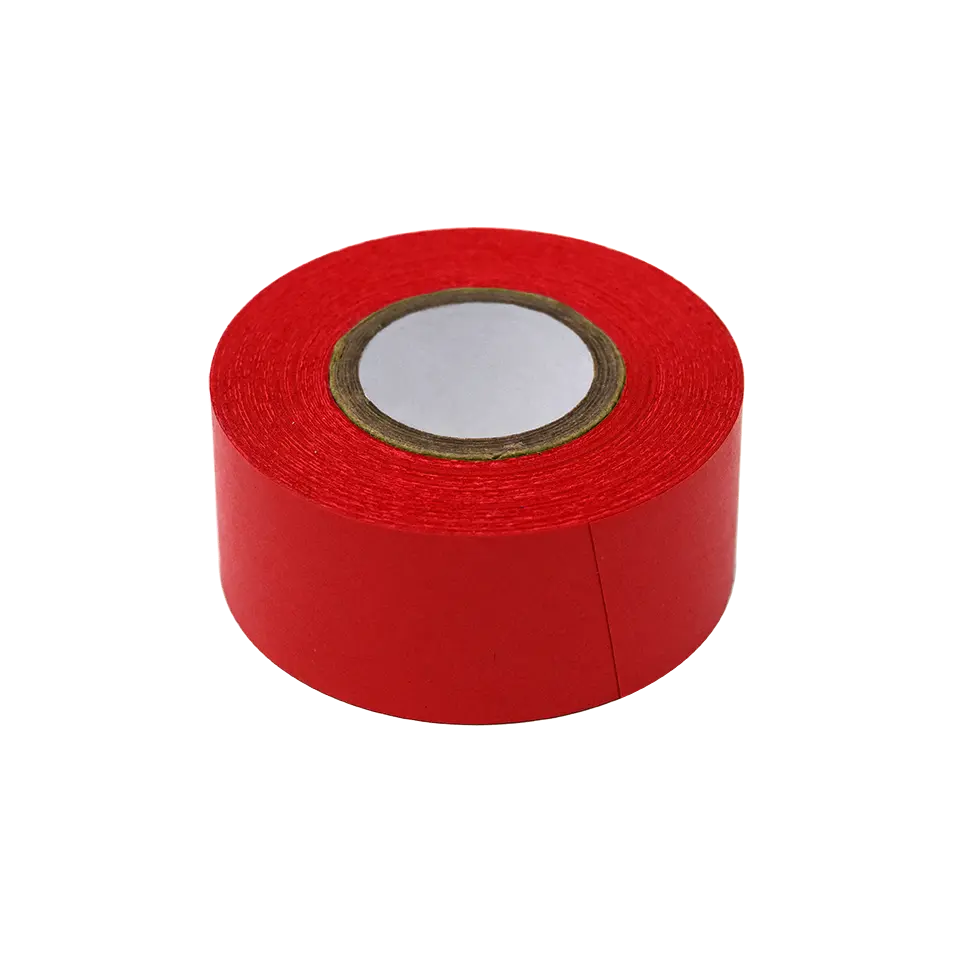 Globe Scientific Laboratory Labeling Tape 1" x 500" Red
