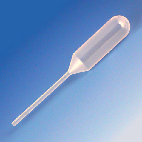 Globe Scientific Narrow Stem 4.0mL Transfer Pipette
