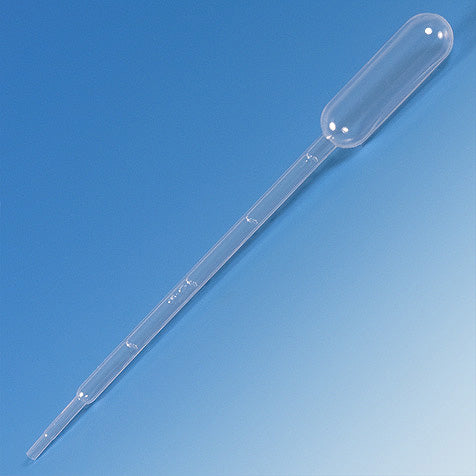 Globe Scientific Graduated 5.0mL Large Bulb Transfer Pipette