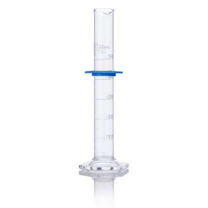 Globe Scientific Cylinder, Graduated, Globe Glass, Class B, To Deliver (Td), Dual Grads, Astm E1272, 4/Box 5 mL to 100 mL