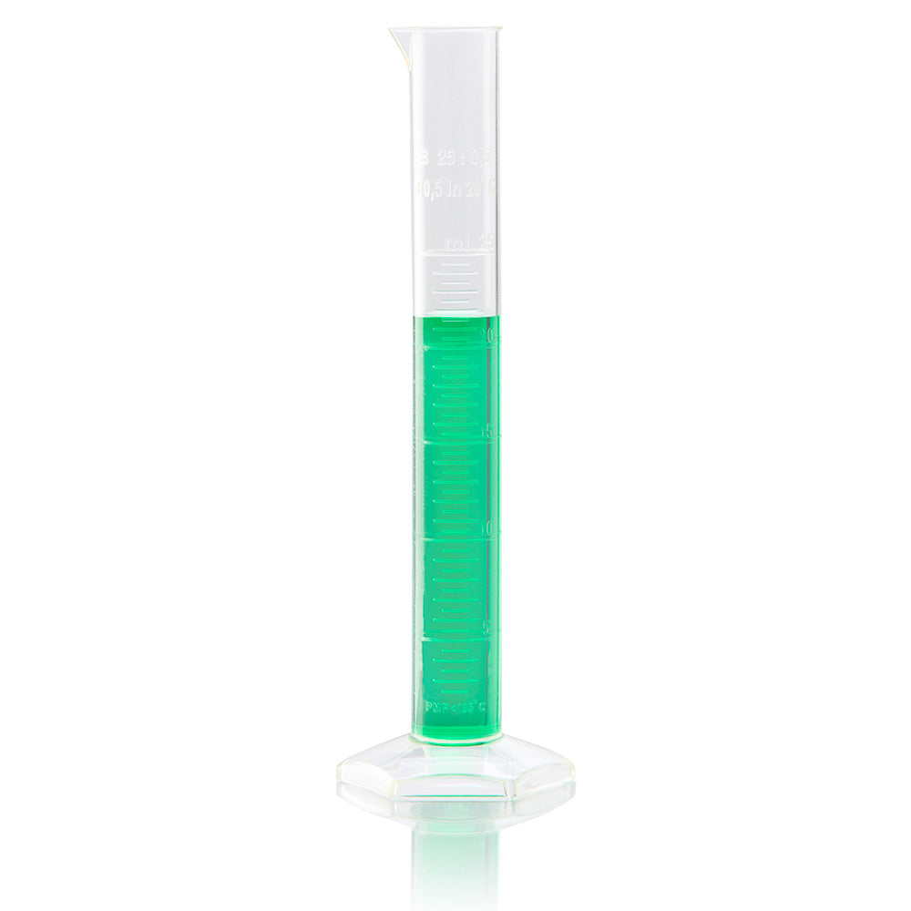 Globe Scientific Diamond Essentials Graduated Cylinder 25mL