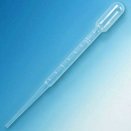 Globe Scientific Graduated 5.0mL GP Graduated Transfer Pipette