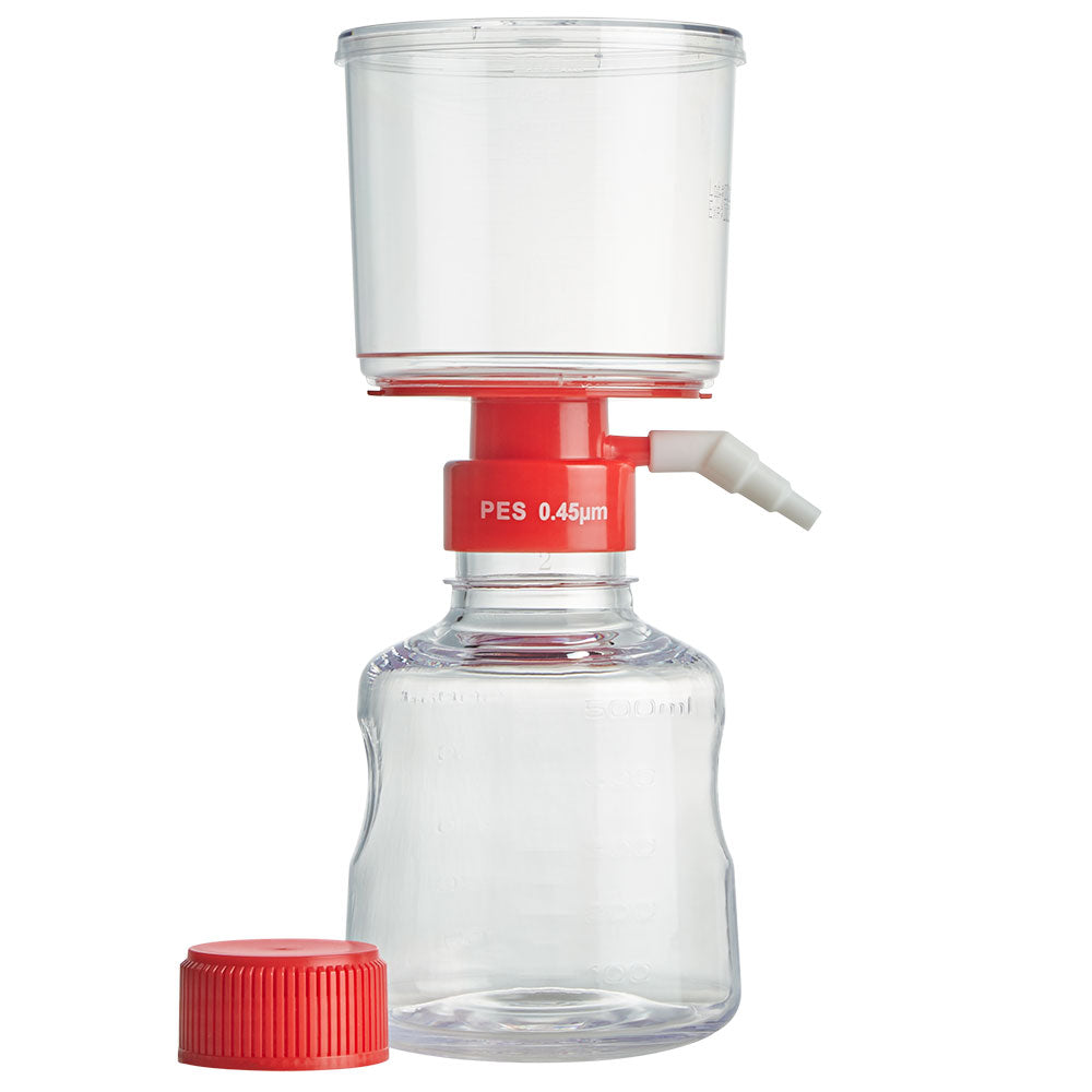 Globe Scientific Vacuum Filter System PES 0.45μm 500mL VF-FS-PES-0500-45