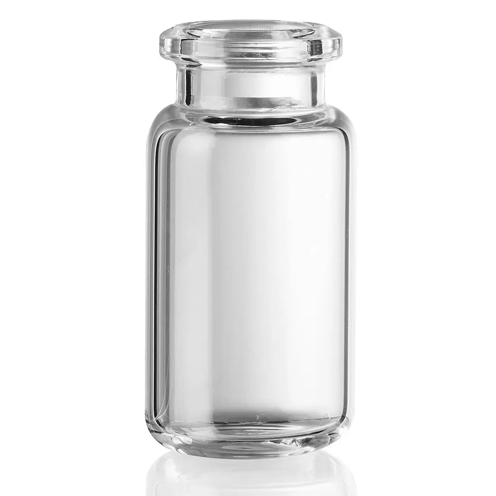 Headspace Vials, Clear Borosilicate Glass, Crimp & Screw Top — 6/10/20 mL, 100/Box | Globe Scientific
