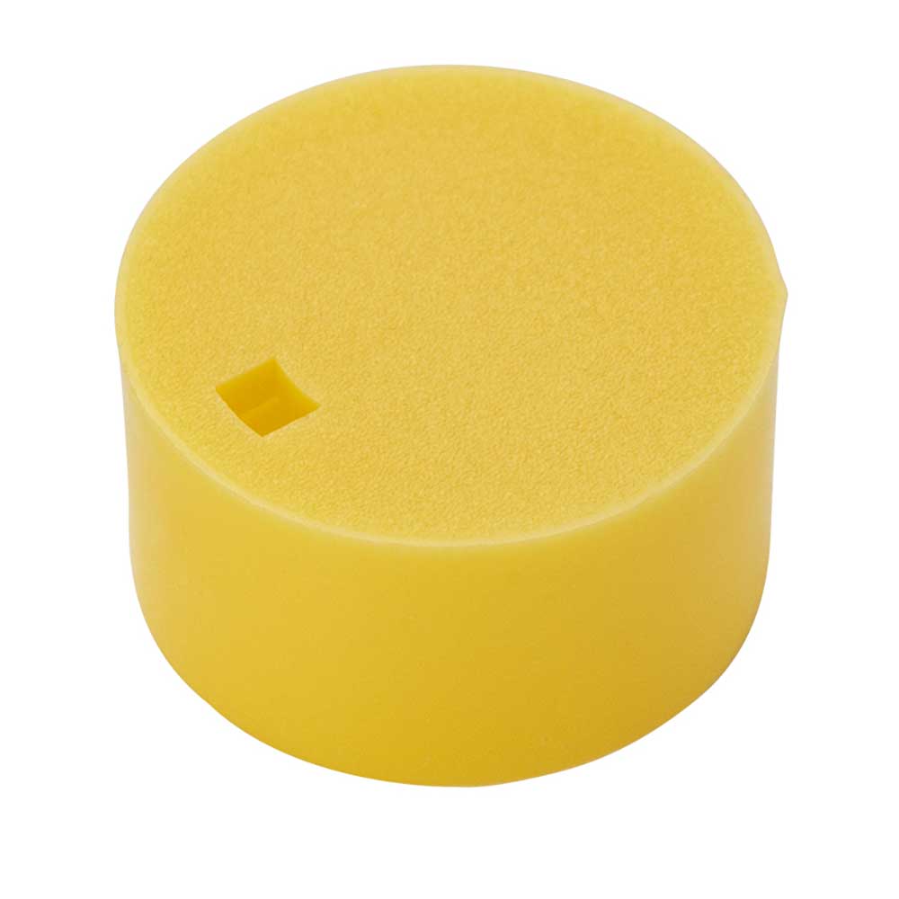 Globe Scientific 3033-CIY Cap Inserts, Yellow - Pack of 500