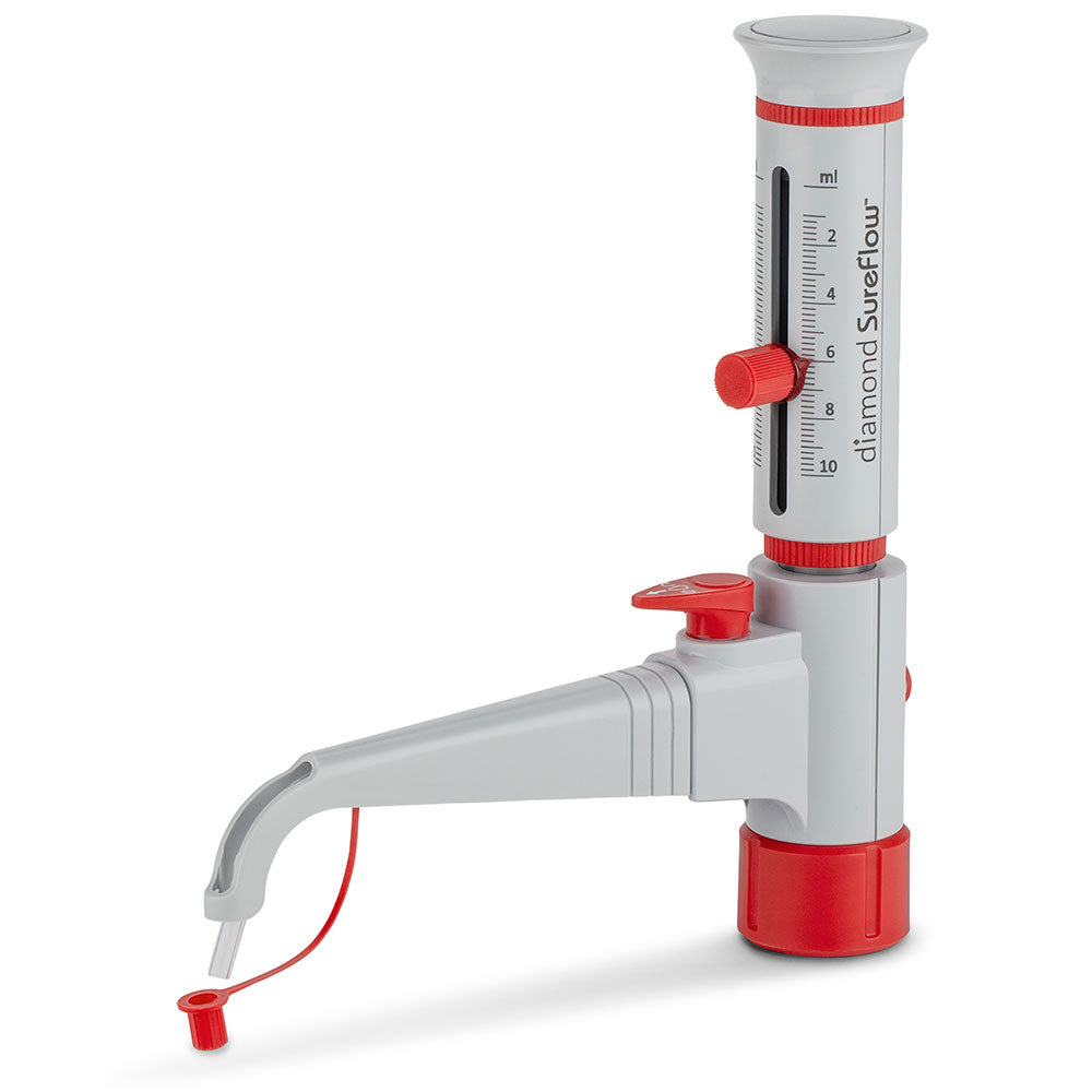 GBTD-R-10 - Globe Scientific Diamond SureFlow Recirculation Bottle Top Dispenser 1 – 10 mL