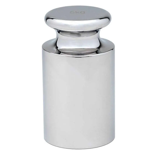 Globe Scientific Calibration Weight , 5kg, OIML Class F2, includes ISO 17025:2017 Cert. of Calibration GB-F2-5KG-C Laboratory Equipment
