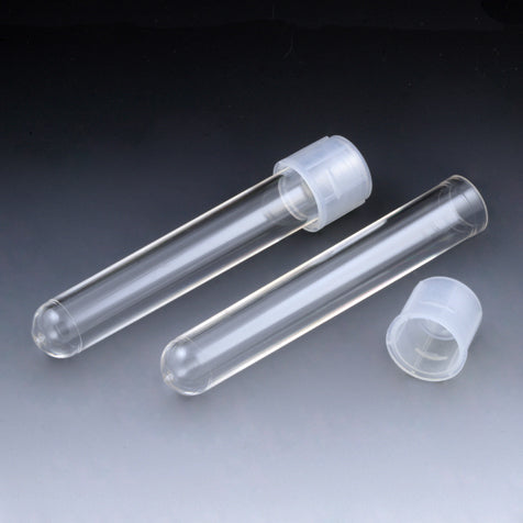 Globe Scientific Polystyrene Culture Tube 110405 12 x 75mm 5 mL Non-Sterile