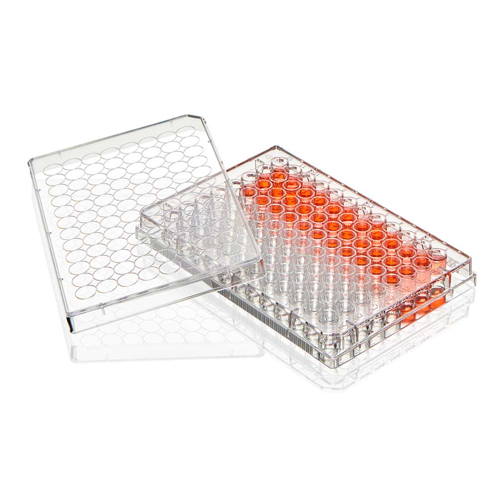 Globe Scientific Diamond SureGro 96-Well Cell Culture Plate Non-Treated TC-PLT-96-NT