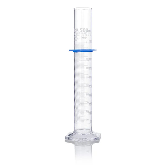 Globe Scientific Cylinder, Graduated, Globe Glass, 500mL, Class A, To Deliver (TD), Dual Grads, ASTM E1272, 1/Box 8300500 Laboratory Equipment