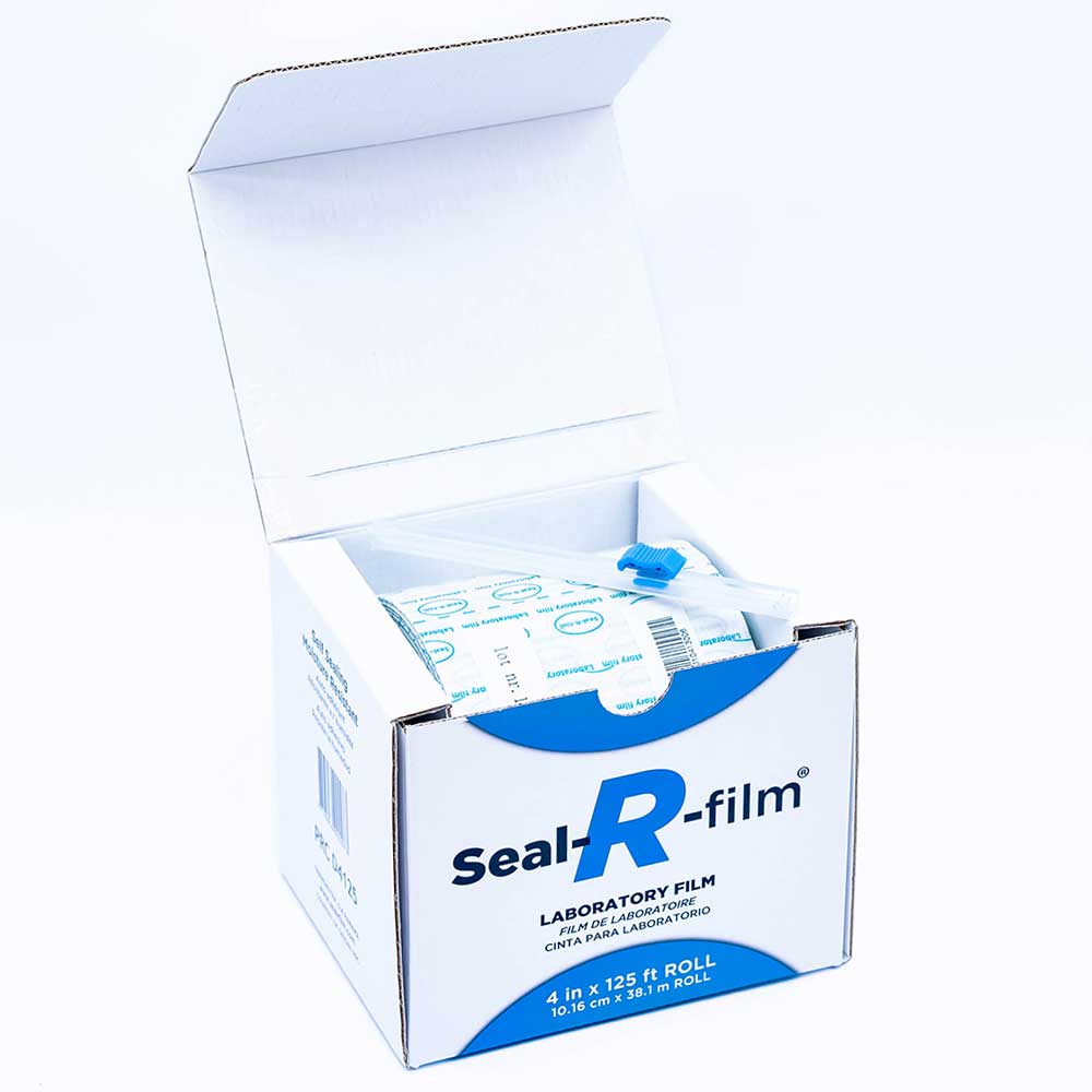 Laboratory Sealing Film, Flexible Paraffin Film — 2 to 20 in. Rolls, Dispenser Box Options, 1 Roll/Pack | Globe Scientific