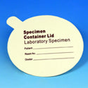 Globe Scientific Paper Lid For 6.5Oz Specimen Containers, 25/Bag, 20 Bags/Case Standard