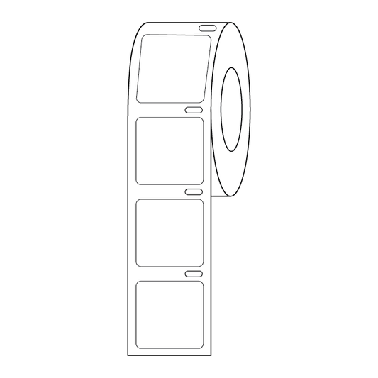 Globe Scientific LTC-22X22W cryogenic labels microscope slides 22x22mm