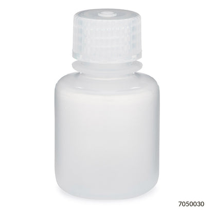 Globe Scientific Bottle, Narrow Mouth, Pp Bottle, Attached Pp Screw Cap, 12/Pack 30 mL to 500 mL