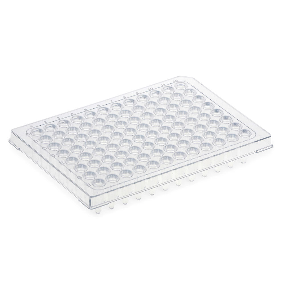 Diamond Shell 96-Well Half Skirt PCR Plate Clear Frame Case