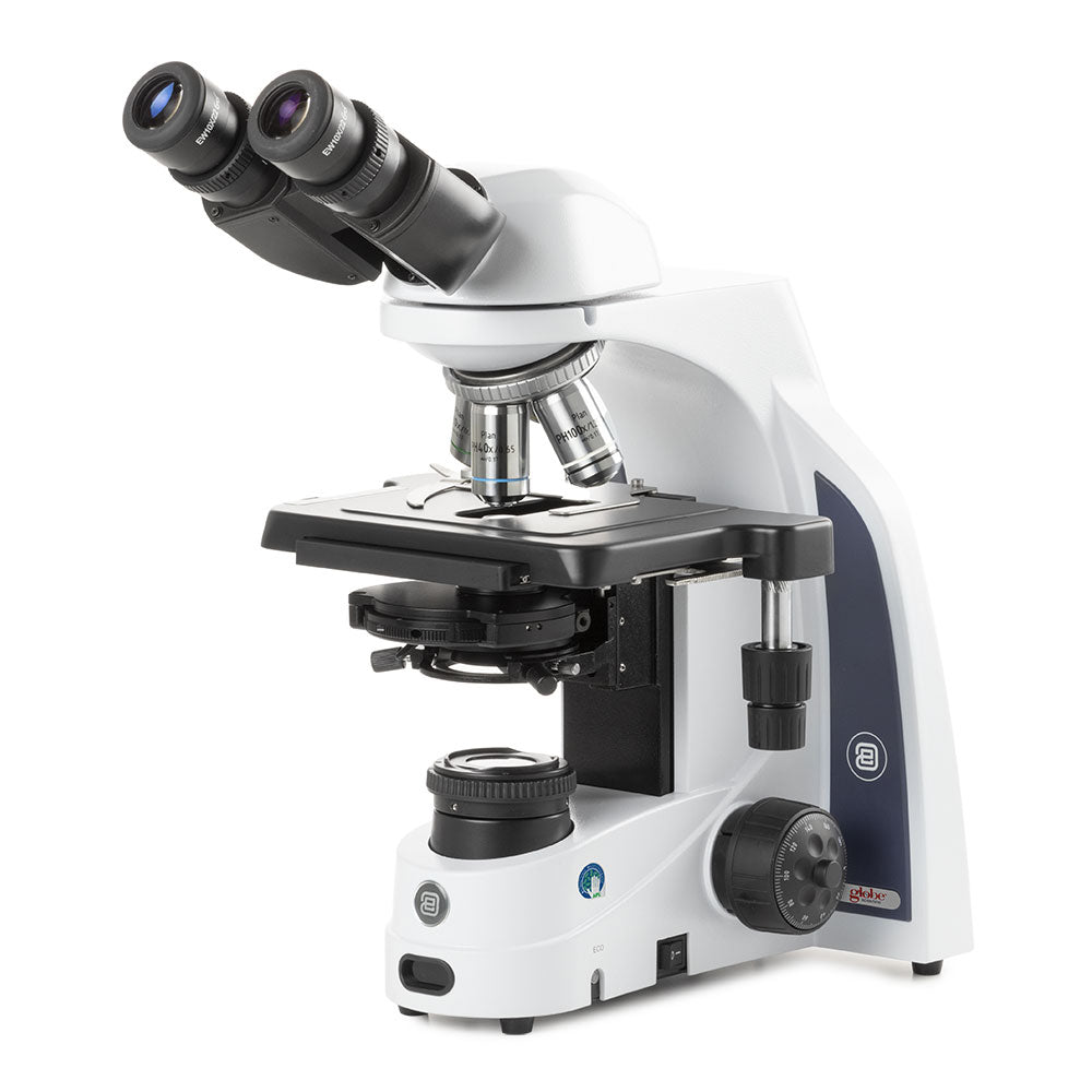 Globe Scientific iScope Binocular Phase Contrast Microscope EIS-1152-PLPHI with Zernike Condenser and Darkfield